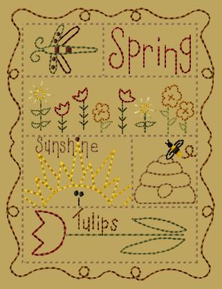 PK150 "Spring Sampler" Version 2 - 5x7 PK150 "Spring Sampler" Version 2 - 5x7